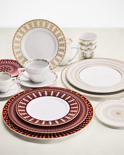 Arcadia Plates and Talleyrand Mugs